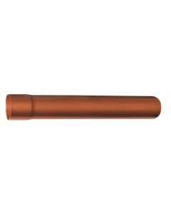 Tubo bajante de pvc color cobre 80 mm