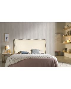 Cabecero lirio polipiel beige 160