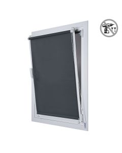 Estor opaco easyfix, instalación sin taladrar gris, 75 x 180cm