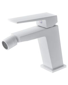 Imex - grifo monomando bidé blanco serie art