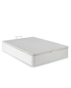 Canapé abatible 160x200 cm, color blanco