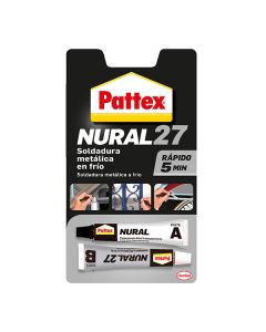 Adhesivo de soldadura en frío pattex nural 27 22 ml