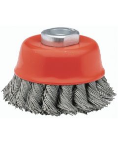 Cepillo taza mini amoladora trenzado bellota