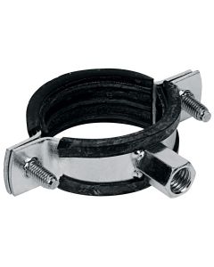 Abrazadera metálica reforzada isofónica 40 mm