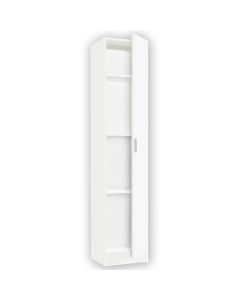 Armario multiusos blanco 180x37x37 cm