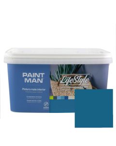 Pintura interior paintman lifestyle mediterranean azul manises 4l