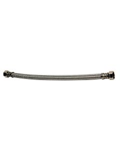 Latiguillo acero inox h 1/2" - h 1/2" 40 cm