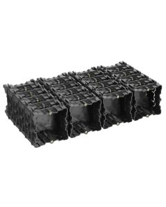 Caja universal empotrar negro 20 uds
