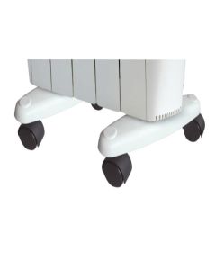 Patas con ruedas para emisor térmico Rimini