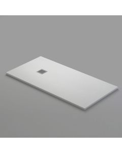 Plato de ducha mineral aligerado gel coat blanco 70x160 cm