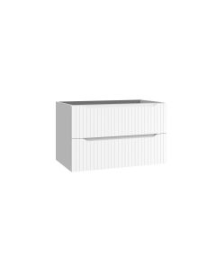 Mueble de baño suspendido Hedda color blanco 80cm