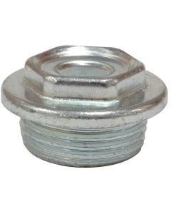 Tapón 1"-1/2" izquierda zincado