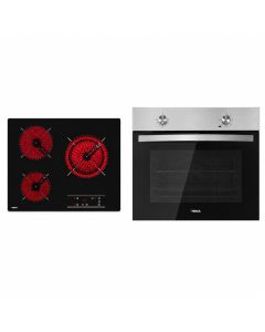 Pack vitrocer&aacute;mica y horno Teka