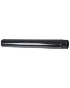 Tubo esmaltado negro 1 metro ø 120