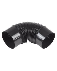 Codo esmaltado negro 90º ø 120 mm