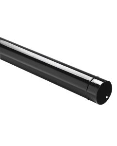 Tubo esmaltado negro  1 metro  ø 200