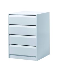 Cajonera blanca 71,6x50x45 cm