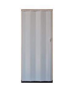 Puerta de Interior plegable de pvc imitación madera blanca