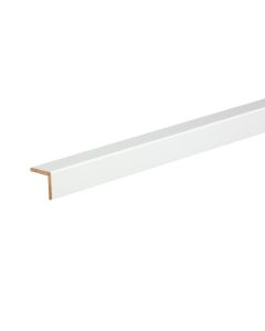 Cantonera blanca 3,5x3,5x244 cm