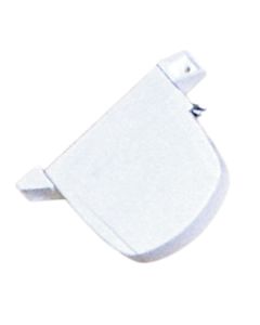 Recogedor mini blanco para persianas 17 x 3 x 12 cm