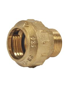 Unión tubo-macho 3/4" x 25 mm
