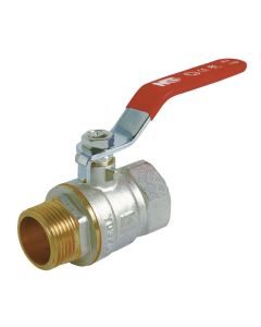 Llave esfera palanca pn 30 m-h 3/4"
