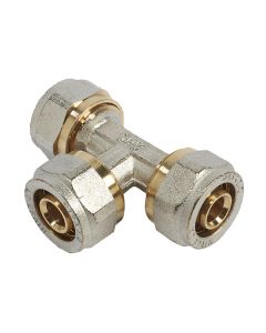 Enlace compresión T multicapa Ø 16x2 mm