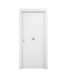 Puerta de entrada Galia blanca derecha 206x86cm