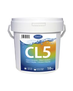 Cloro 5 Acciones 10 kg Tabletas 200 gr
