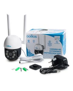 Cámara vigilancia exterior WiFi motorizada Domos