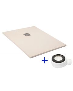 Plato de ducha crema ral 1013 80x180