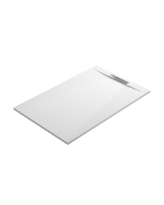 Plato ducha resina valvula y rejilla oculta | blanco | 70 x 170cm