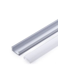 Perfíl aluminio para tira LED - difusor opal su-a1707 x 2m