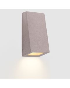 Forlight aplique de pared exterior karen big acabado cemento ip44 15w E27