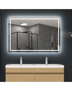 LEDimex - espejo 90x80cm LED retroiluminado antivaho