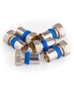 X6 racores multicapa a prensar multiperfiles ø20 -h tuerca libre 3/4'