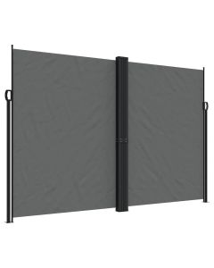 vidaXL toldo lateral retráctil antracita 220x1000 cm