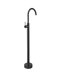 Valaz grifo tótem de lavabo exenta/ bañera negro mate monomando