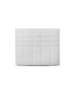 Cabecero de polipiel aitana 160x123cm cama de 150cm color blanco