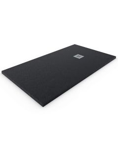 Plato de ducha resina extraplano. Negro ral: 9005 70x100cm