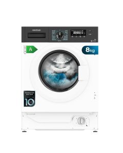 Cecotec lavadora 8kg integrable bolero dresscode 840 bi inverter a. 1400rpm