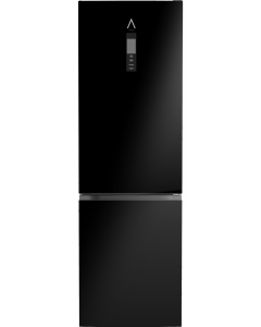 Alpha frigorífico combi pegasus elite-185, 185x60cm, negro brillo, no frost