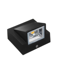 Aplique LED pared "nauru" de exterior ip65 una cara 5w 3000k