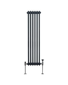 Radiador tradicional vertical de 3 columnas – 1500 x 292mm - gris