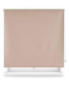 Blindecor | estor enrollable opaco liso 160x175  marrón claro
