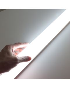 Luminaria LED lineal 150cm 45w 5400lm 6000k frío alta eficiencia