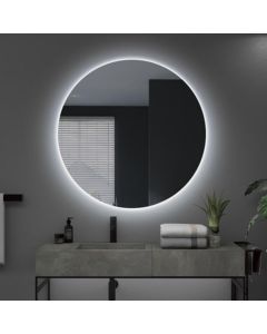 LEDimex - espejo redondo ø50cm LED retroiluminado serie oporto