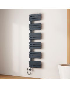 Emke toallero eléctrico 1599x400 mm gris antracita 800w Wi-Fi ipx4