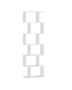 Estantería contemporánea de 6 niveles 24 x 40 x