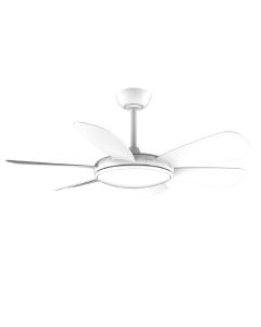 Cecotec ventilador de techo con luz energysilence aero 5200 white pro. 36w